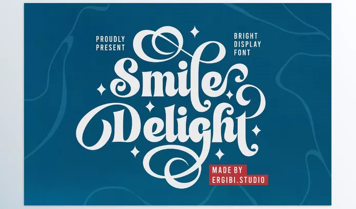 Font – Smile Delight Font by ErgibiStudio – Download