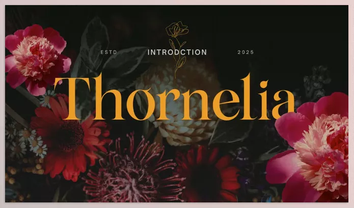Font – Thornelia Modern Gothic Serif Font by Creacy Studio – Download