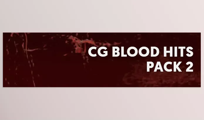 Asset – CG Blood Hits Pack 2 by FX Elements – Download