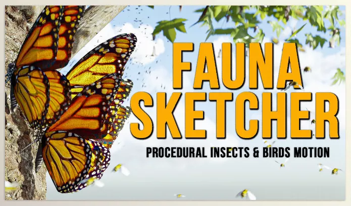 Asset – Fauna Sketcher Blender Addon by Lazy3D – Download