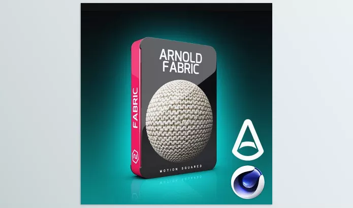 Motion Template – Arnold Fabric Materials for Cinema 4D by Motion Squared – Download