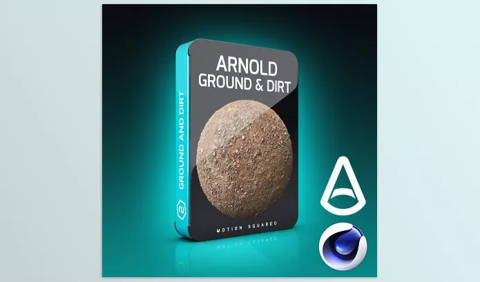 Motion Template – Arnold Ground And Dirt Materials for Cinema 4D by Motion Squared – Download