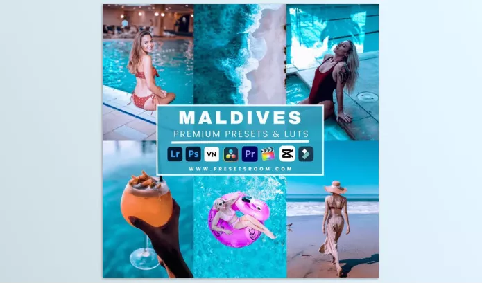 Lightroom Preset – Maldives lightroom presets and luts collection by Presetsroom – Download