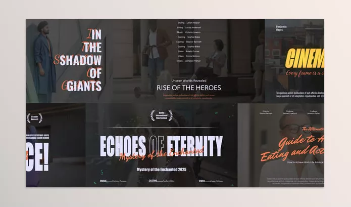 Plugin – Filmic Cinematic Title Slides by Pixarray – Download 58309884