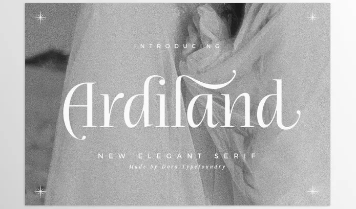 Font – Ardiland Font by Dora Typefoundry – Download