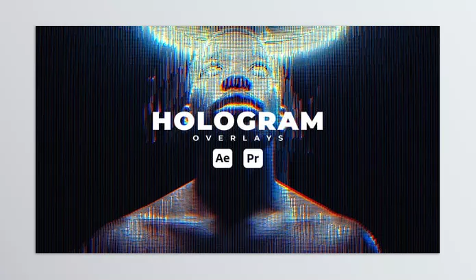 Motion Template – Hologram Overlays by Pixamins – Download 58403352