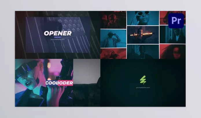 Asset – Promo Opener Slideshow for Premiere Pro by OneMotionStudio – Download 58365407