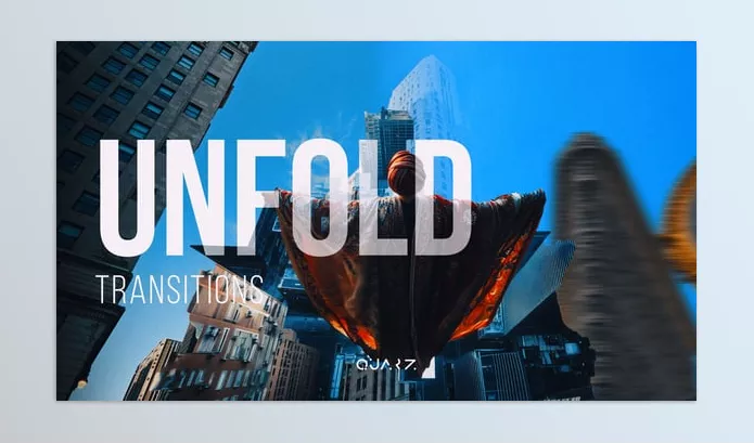 Asset – Unfold Transitions for After Effects by Quarz – Download