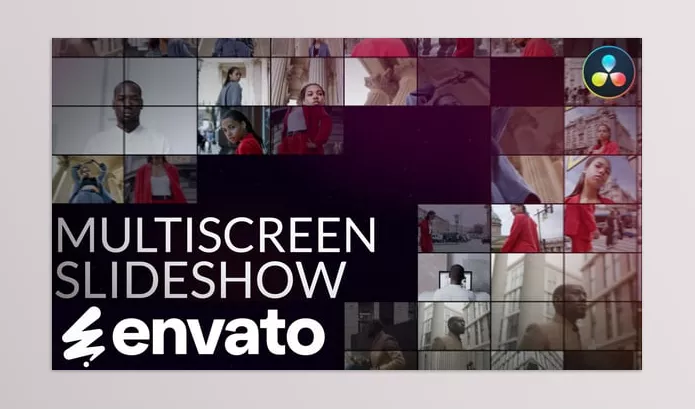 Asset – Multiscreen Slideshow for DaVinci Resolve by LikeThisMotion – Download