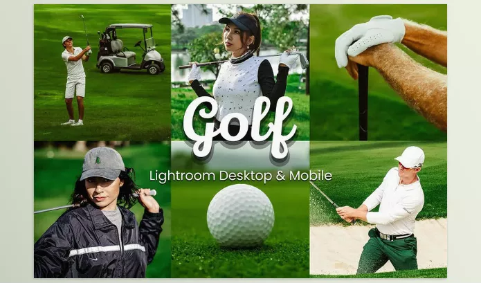 Lightroom Preset – 30 Golf Lightroom and Luts Collection by 3motional – Download