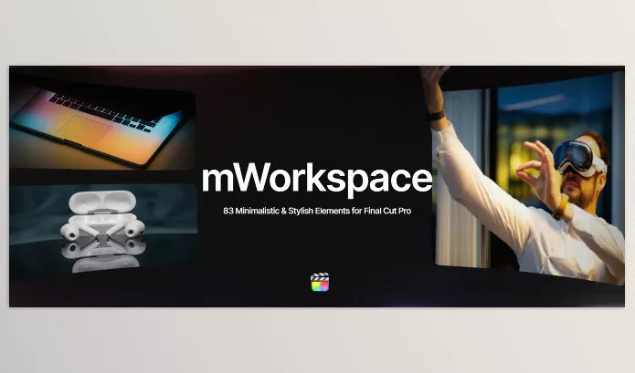 FCP Template – mWorkspace for FinalCut by MotionVFX – Download