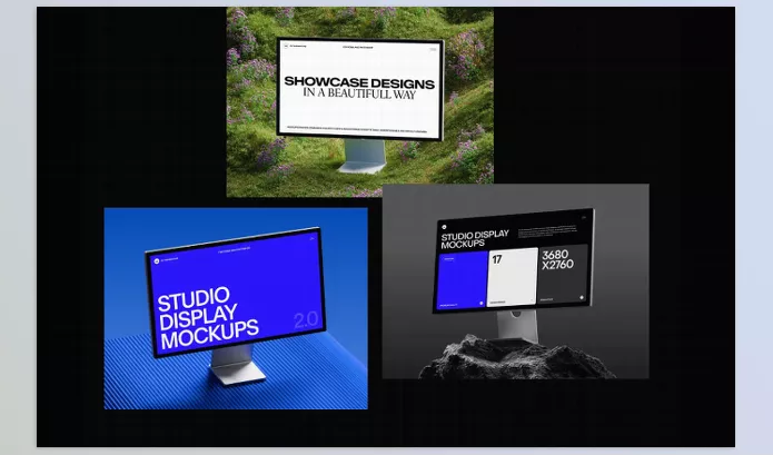 Photoshop Plugin – Studio Display Mockups vol.2 by Wannathis – Download