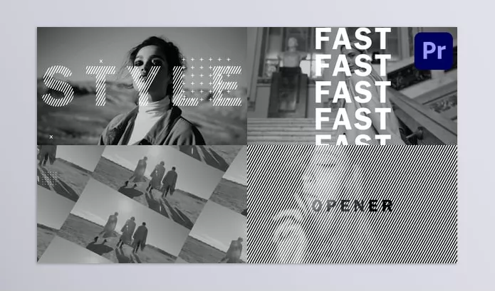Asset – Stylish Opener for Premiere Pro by SweetsBox – Download 58621069