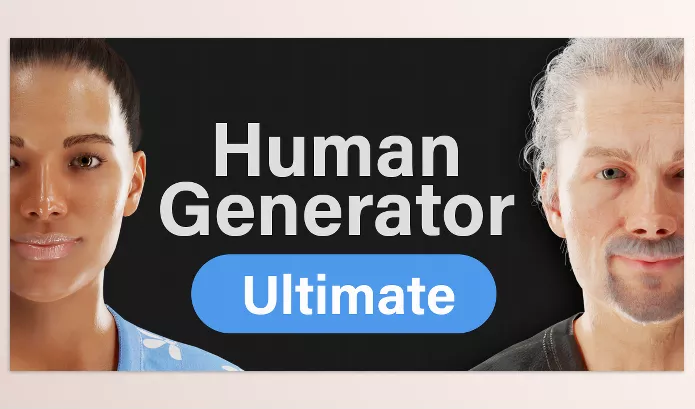 Blender Addon – Human Generator Ultimate by Oliver J Post – Download
