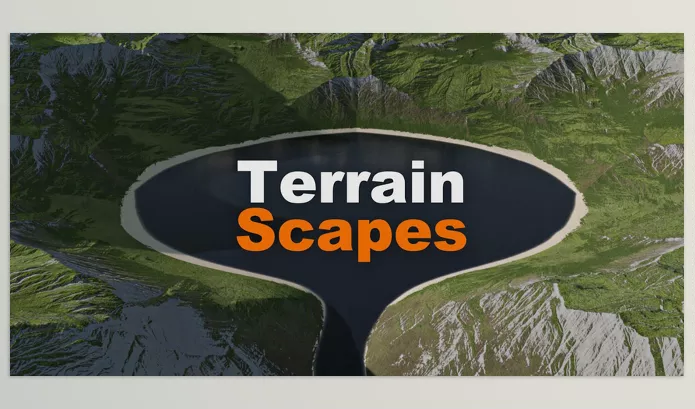 Blender Addon – Terrain Scapes by Contrast Render – Download