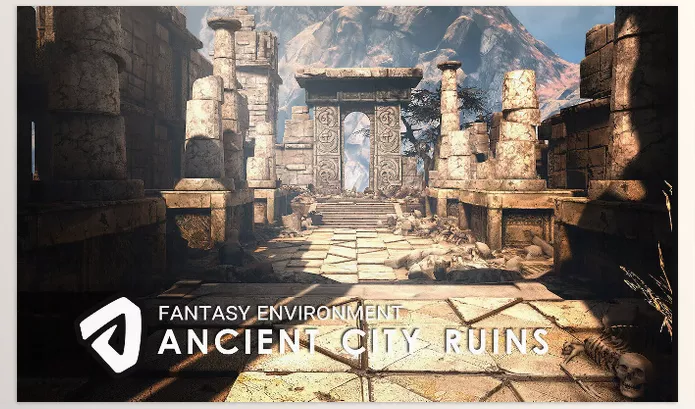 Unity Asset – Ancient City Ruins by Daelonik Artworks – Download