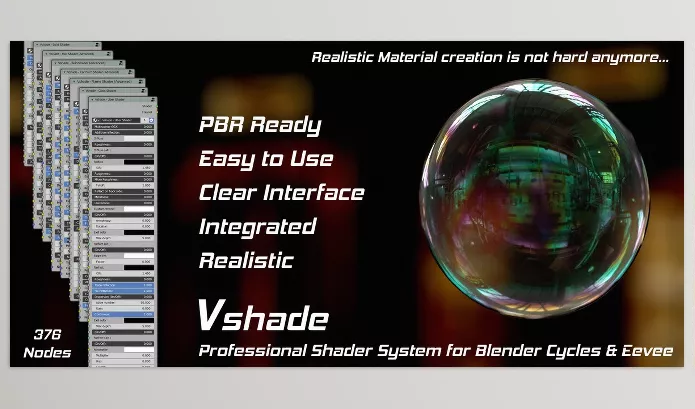 Blender Addon – Vshade by Hikmet Koyuncu – Download