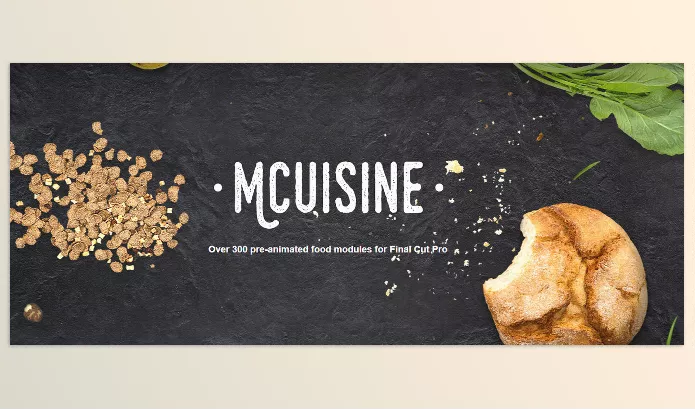 FCP Template – mCuisine by MotionVFX – Download
