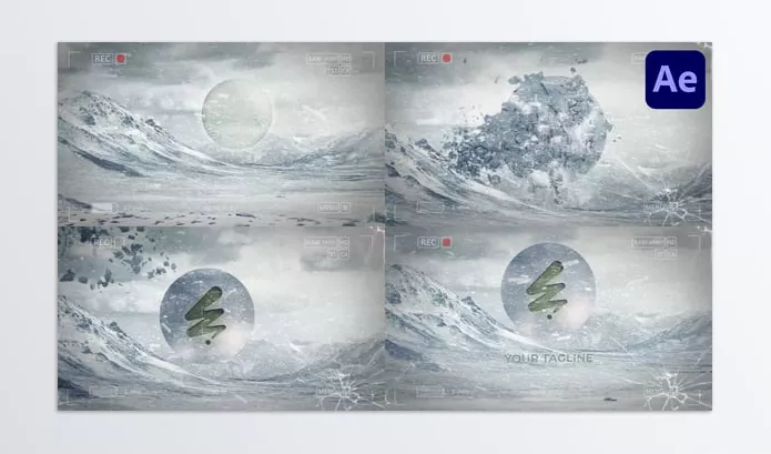 Asset – Epic Snow Show for After Effects by VFXgenerator – Download 55166857