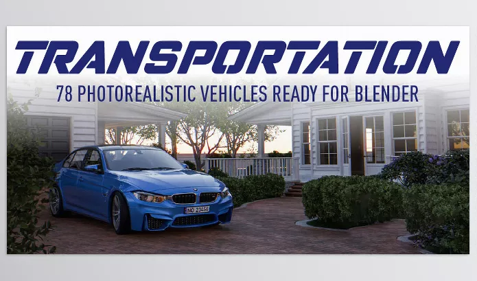 Blender Addon – Transportation by Bproduction – Download