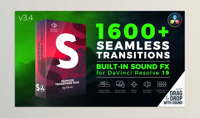 Resolve Tool – Seamless Transitions for DaVinci Resolve by GR-44 – Download 33184639