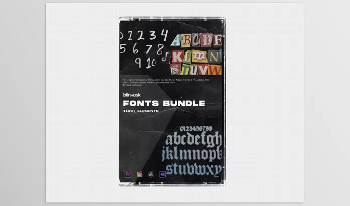Font – FONTS BUNDLE by Blindusk – Download