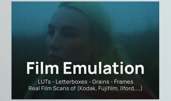LUT Pack – Film Emulation Pro by Pixflow – Download