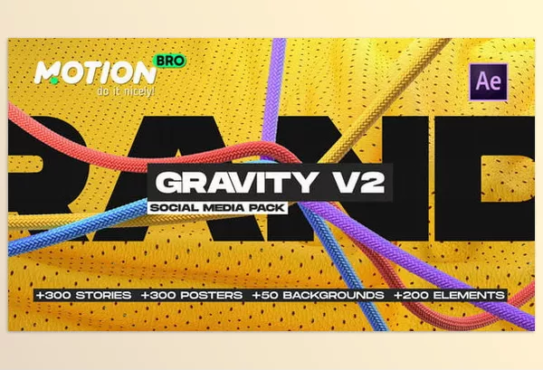 Project – Gravity V2 | Social Media Pack by MotionMediaGroup – Download 28211128