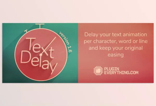 Plugin – TextDelay by Plugin Everything – Download