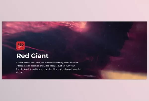 Software – Red Giant VFX Suite by MAXON – Download