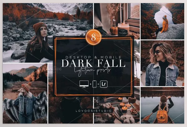 Lightroom Preset – DARK FALL Lightroom Presets by lovoosstudio – Download