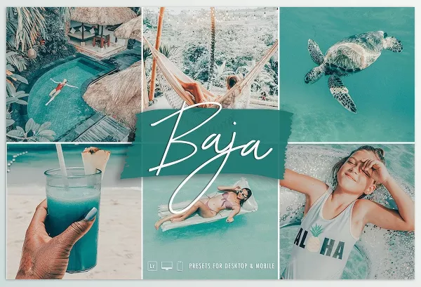 Lightroom Preset – The Baja Breeze Tropical Lightroom Preset Collection by Signature Edits – Download