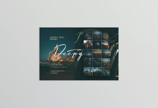 Lightroom Preset – Deepy Moody Teal Lightroom preset by SHOOM HOUSE – Download