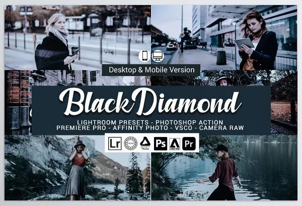 Lightroom Preset – Black Diamond Lightroom Presets by DreamColor – Download