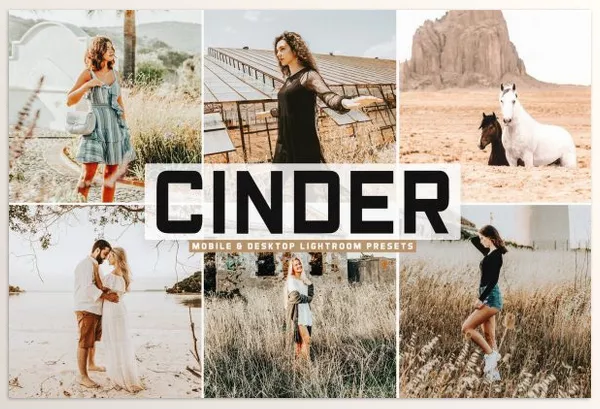 Lightroom Preset – Cinder Mobile and Desktop Lightroom by Creativetacos – Download