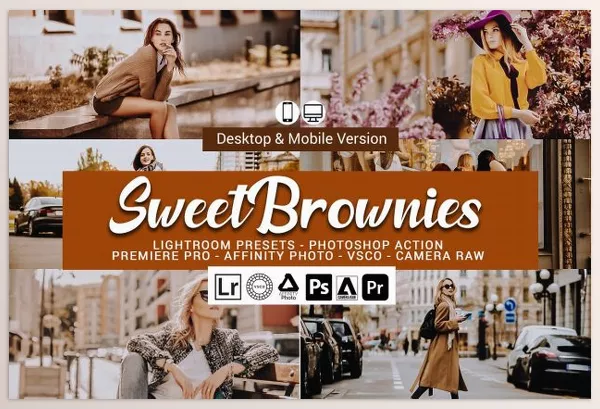 Lightroom Preset – Sweet Brownies Lightroom Presets by DreamColor – Download
