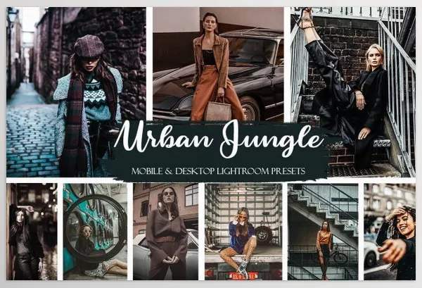 Lightroom Preset – Urban Jungle Mobile and Desktop Presets by Liquid Amethyst Art – Download