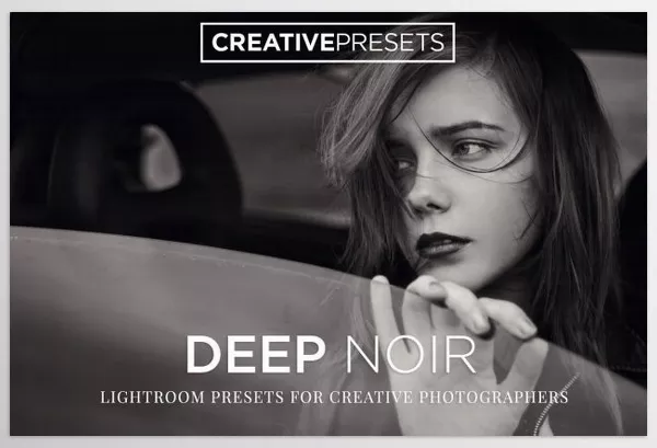 Lightroom Preset – Deep Noir B & W Lightroom Presets by CreativePresets.com – Download