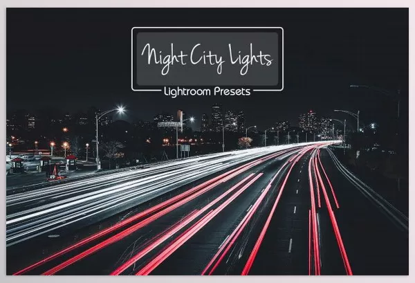 Lightroom Preset – 10 Lr Presets Night City Lights by HappyNews – Download