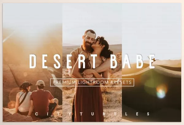 Lightroom Preset – DESERT BABE Outdoor Portrait Presets by CityTurtles – Download
