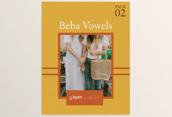 Lightroom Preset – Beba Vowels Pack 02 by G-Presets – Download