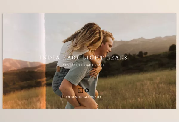 Lightroom Preset – India Earl Light Leaks by Meridian Presets – Download
