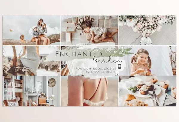 Lightroom Preset – Enchanted Garden Preset Pack by Sienna and I – Download