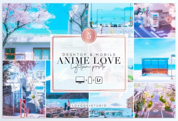 Lightroom Preset – ANIME LOVE by Say Studio – Download