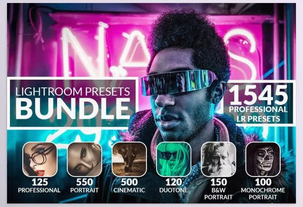 Lightroom Preset – PRO Lightroom Presets Bundle by LUXDesignStudios – Download