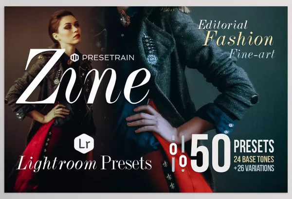 Lightroom Preset – Zine 50 Fashion Lightroom Presets by Presetrain Co. – Download