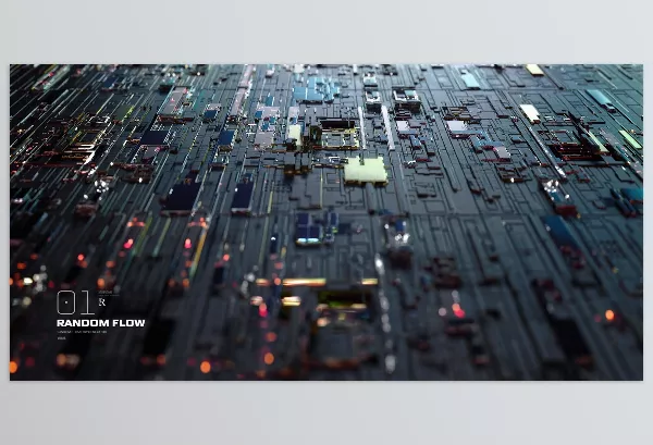 Blender Addon – Random Flow by Blender Guppy – Download
