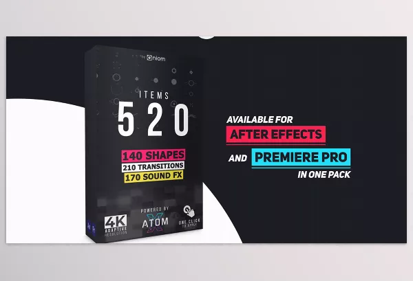 Project – Shape Elements Library | AtomX by aniom – Download 28873541