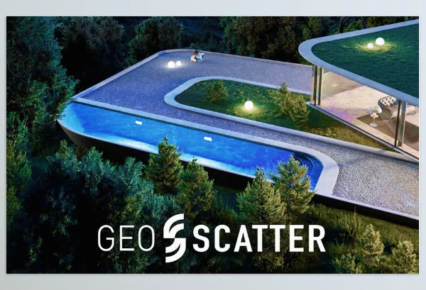 Blender Addon – Geo Scatter by bd3d – Download