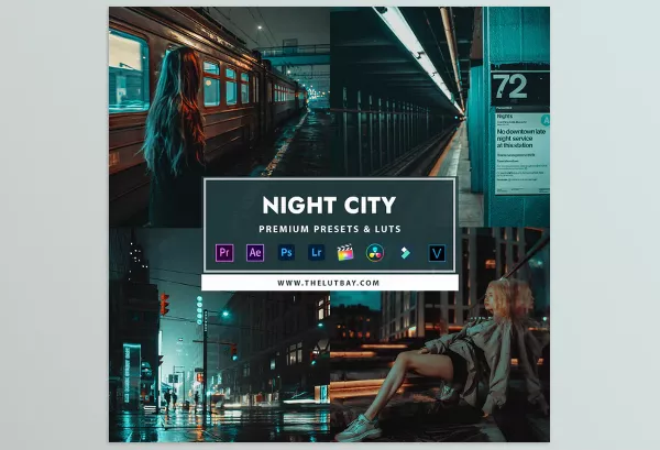 Lightroom Preset – NIGHT CITY by Thelutbay – Download